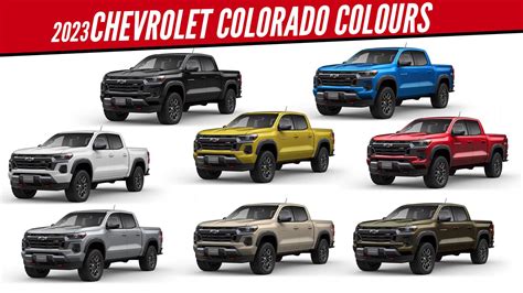 2023 Chevrolet Colors
